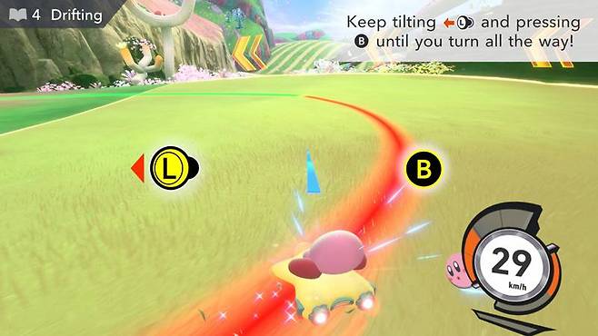 간단한 조작이지만 드리프트도 있다.