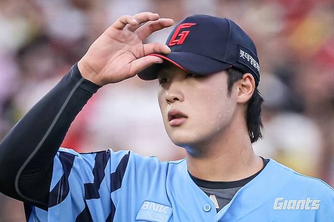 이민석이 내달 열리는 케이 베이스볼 시리즈 대표팀에 합류했다. 사진=롯데 자이언츠