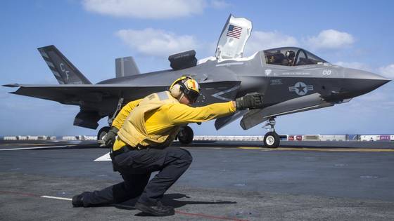 미국의 F-35B 라이트닝 II.AFP=연합뉴스