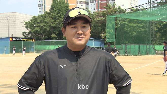 ▲ 광주일고 조윤채 감독