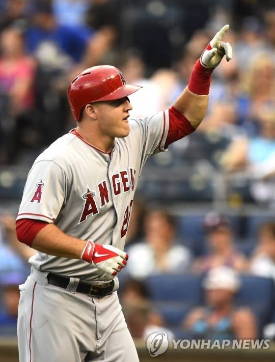 마이크 트라웃[EPA=연합뉴스]