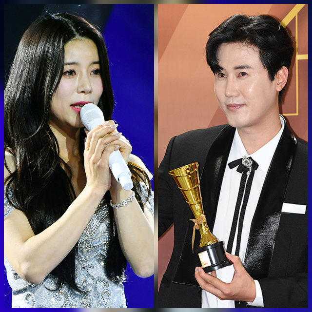 트로트 가수 신성과 양지은이 아시아 무대에서 나란히 수상의 영예를 안았다.사진=천정환 기자