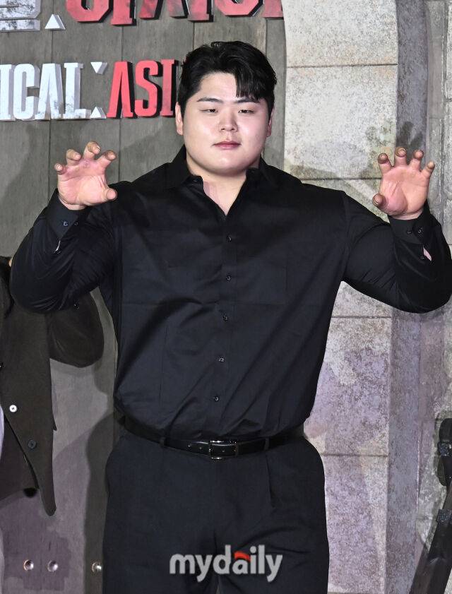 넷플릭스 '피지컬: 아시아' 제작발표회 김민재/ 송일섭 기자 andlyu@mydaily.co.kr