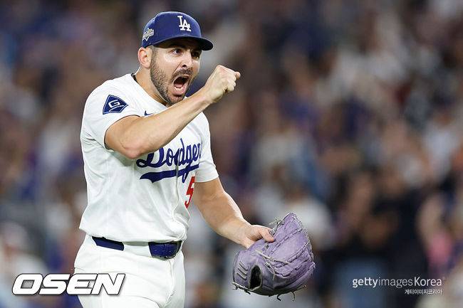 [사진] LA 다저스 알렉스 베시아. ⓒGettyimages(무단전재 및 재배포 금지)