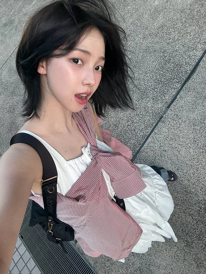 카리나 SNS 캡처.