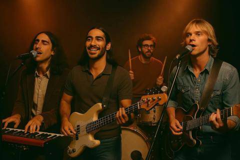 AI 록밴드 ‘벨벳 선다운’ 사진 출처 벨벳 선다운 인스타그램