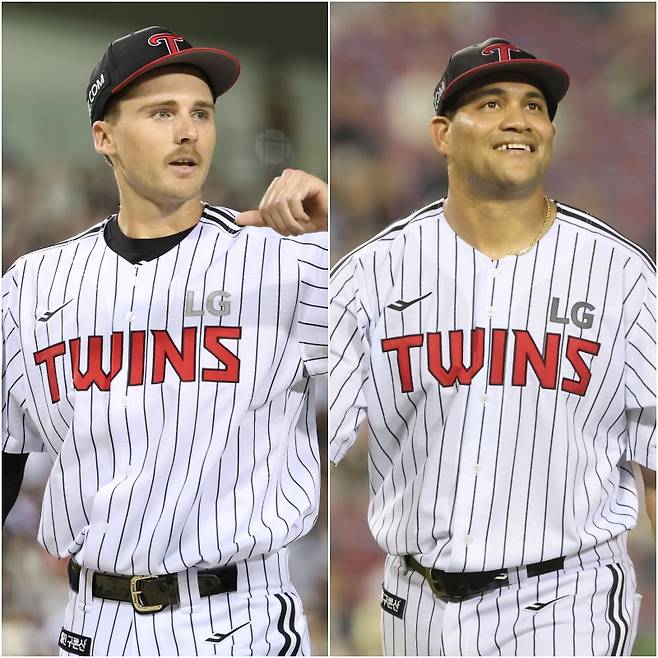 톨허스트(왼쪽)와 치리노스. IS 포토