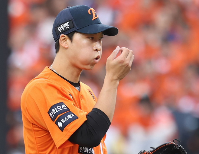 한화 엄상백. 사진=한화 이글스