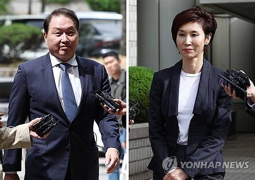 ▲ 최태원 SK 회장과 노소영 아트센터 나비 관장 [연합뉴스 자료사진]
