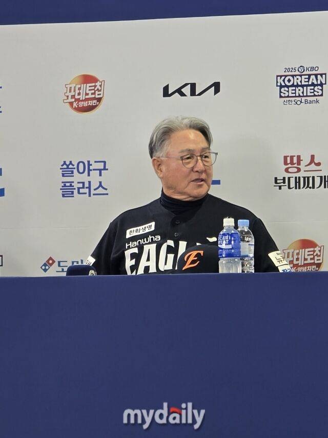 한화 김경문 감독/잠실=김진성 기자 kkomag@mydaily.co.kr