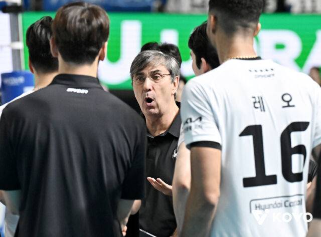 현대캐피탈 필립 블랑 감독./KOVO