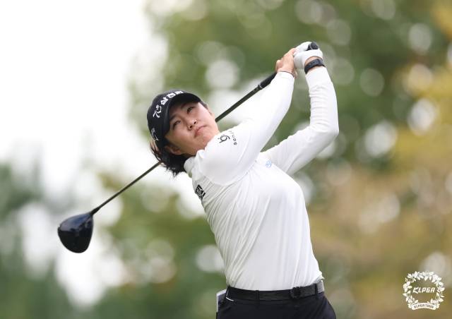 공동 선두에 나선 마다솜. 사진 제공=KLPGA