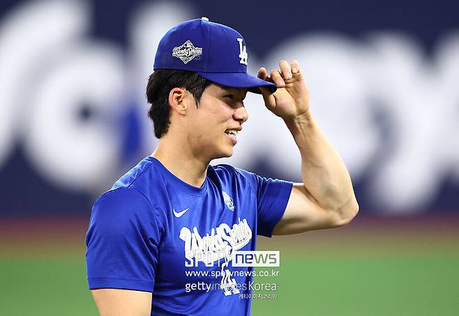 ▲ 김혜성은 다저스의 포스트시즌 11경기에서 단 한 경기에만 나서는 등 활용성이 제한적인 편이다