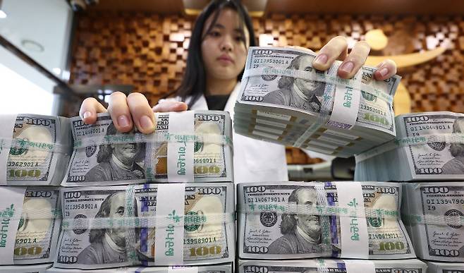 이창용 총재는 지난 23일 금통위 직후 기자간담회에서 최근 환율 상승 요인에 대해 미국 달러화 강세 영향은 4분의 1 정도라고 분석했다.[사진 | 연합뉴스]