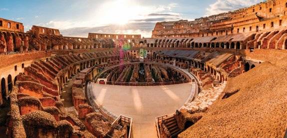 콜로세움 내부. GETTYIMAGES