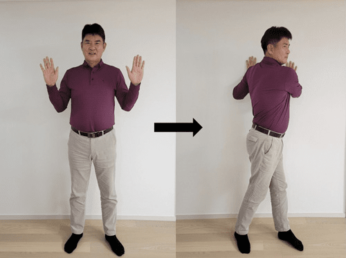 임진한이 추천하는 몸통 회전 운동 방법. 임진한 제공