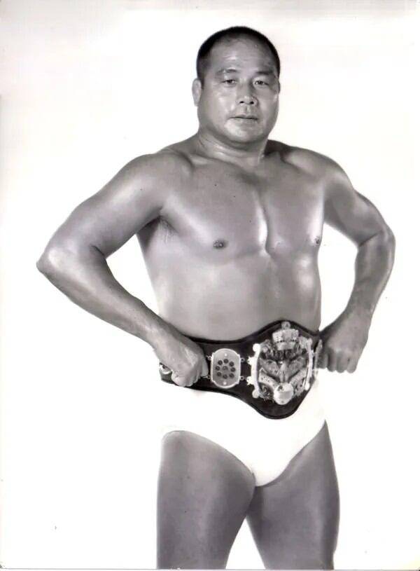 프로 레슬러 김일.