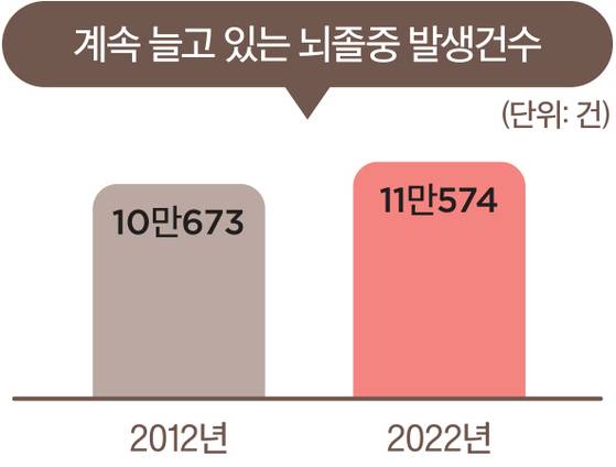뇌졸중 발생건수