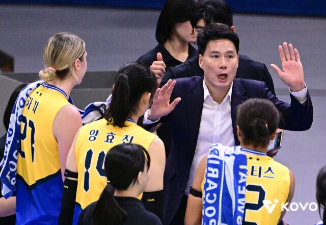 현대건설 강성형 감독./KOVO