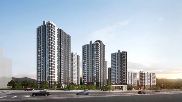 LH 경남지역본부는 김해 진례에 공공분양주택을 공급한다. 투시도. /LH 경남지역본부