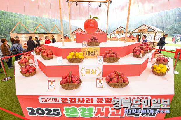 문경 사과축제 품평회 수상작