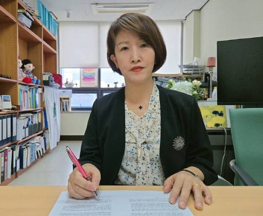 이선형 호서대 제론테크연구센터장. 박하늘 기자