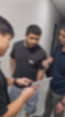 검거 장면 [경기남부경찰청 제공]