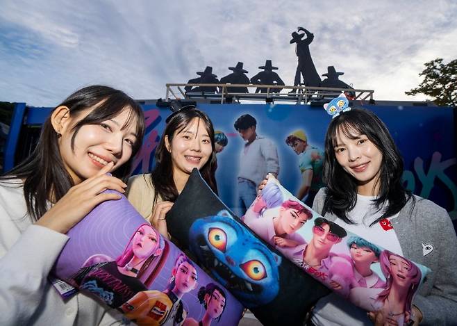 에버랜드 '케이팝 데몬 헌터스' 테마존. 에버랜드 제공