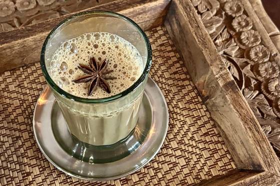 Masala Chai at Noppensan in Seongdong District, eastern Seoul [LEE JIAN]