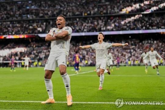 음바페의 세리머니 / 사진=연합뉴스