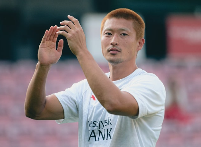 조규성. 사진=미트윌란 SNS