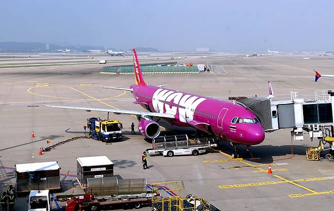 10월 취항으로 한국-태국 간 하늘길을 넓힌 타이비엣젯 항공기 ‘WOW’