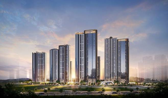 인하대역 수자인 로이센트 투시도. (사진=BS한양 제공) *재판매 및 DB 금지