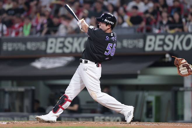 ▲ 오선우는 올 시즌 중장거리 타자로서의 발전 가능성을 유감없이 드러내며 자신의 잠재력을 발휘했다 ⓒKIA타이거즈