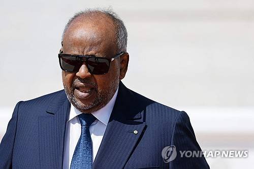 이스마일 오마르 겔레 지부티 대통령 [AFP 연합뉴스 자료사진. 재판매 및 DB 금지]