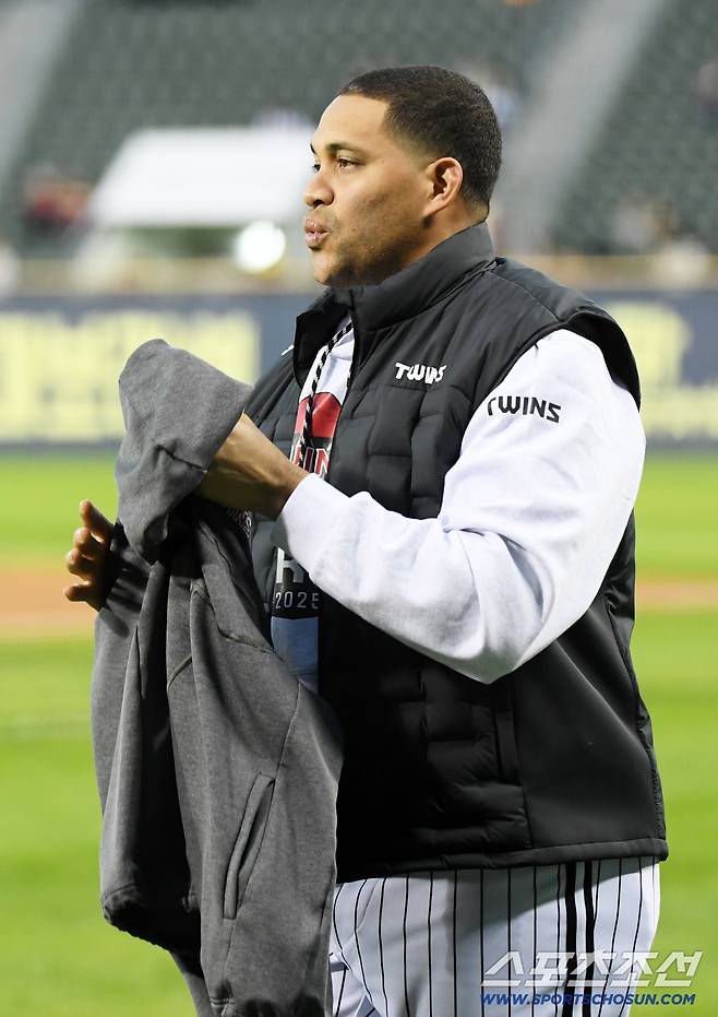 22일 잠실구장에서 열린 LG 트윈스 청백전. LG 치리노스가 경기를 준비하고 있다. 잠실=박재만 기자 pjm@sportschosun.com/2025.10.22/