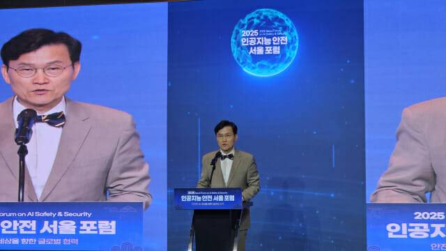 김명주 한국 AI안전연구소장 (사진=한정호 기자)