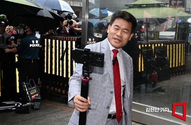 전 한국사 강사 전한길 씨. 김현민 기자