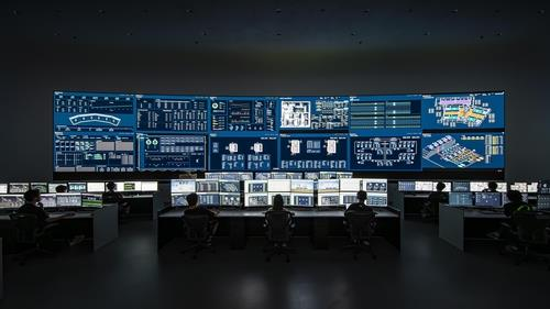 네이버클라우드 데이터센터 ‘각 세종’의 통합관제실. 네이버클라우드 제공