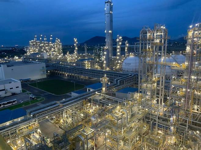 효성화학 베트남 법인 효성비나케미칼 공장. 효성비나케미칼 제공