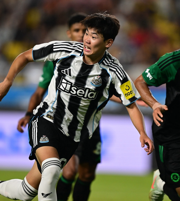 박승수(뉴캐슬유나이티드). 뉴캐슬유나이티드 인스타그램 캡처