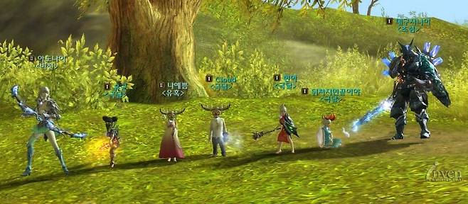 ▲ 정령성 수호신장? 크로메데 서버 'Cloud'