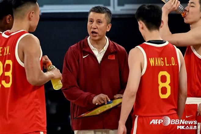 중국 농구 대표팀 궈스창 감독. 사진=AFPBBNews=News1