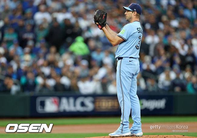 [사진] 토론토는 베테랑 투수 맥스 슈어저. ⓒGettyimages(무단전재 및 재배포 금지)