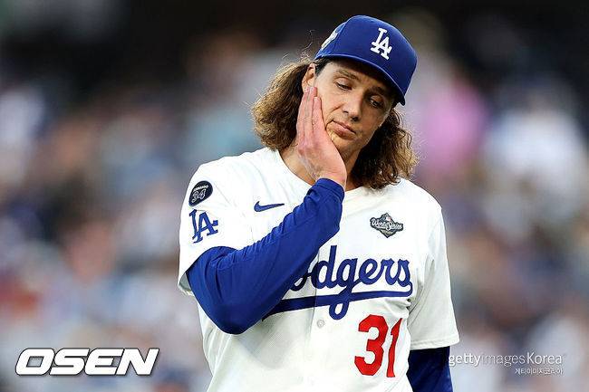[사진] 다저스 글래스노. ⓒGettyimages(무단전재 및 재배포 금지)