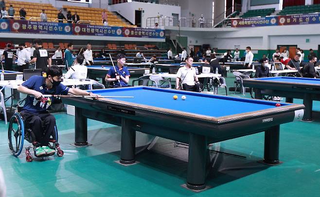 2024년에 열린 제44회 전국장애인전국체전이 펼쳐지고 있는 현장 모습.(사진=대전시장애인체육회 제공)