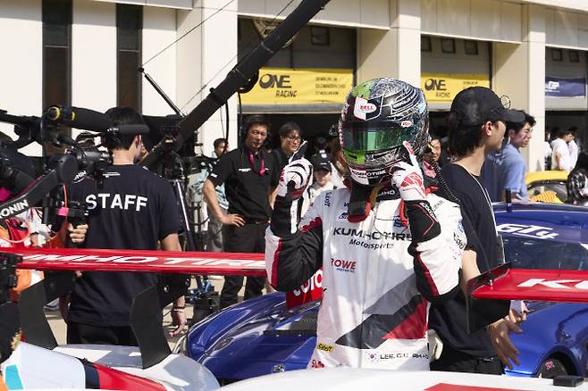 금호 SLM 소속 이창욱. 사진=슈퍼레이스