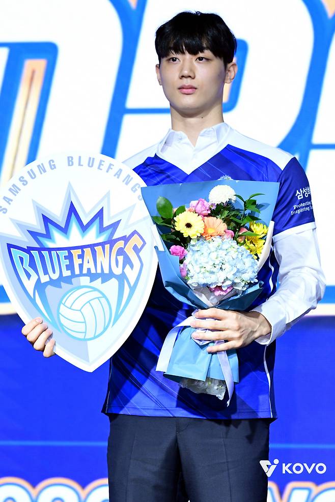 삼성화재 신인 이우진. 사진제공=KOVO