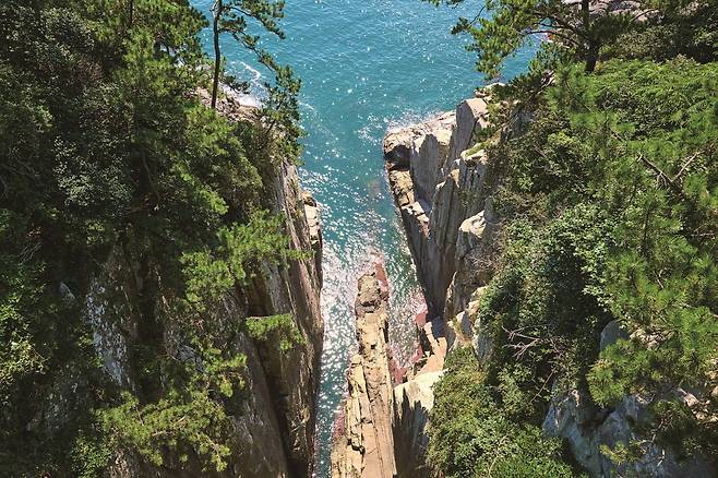 금오도 비렁길 3코스에서 만날 수 있는 풍경. 사진=도진영