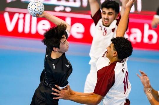 한국과 카타르의 경기 모습. / 사진=국제핸드볼연맹 인터넷 홈페이지 사진. 연합뉴스